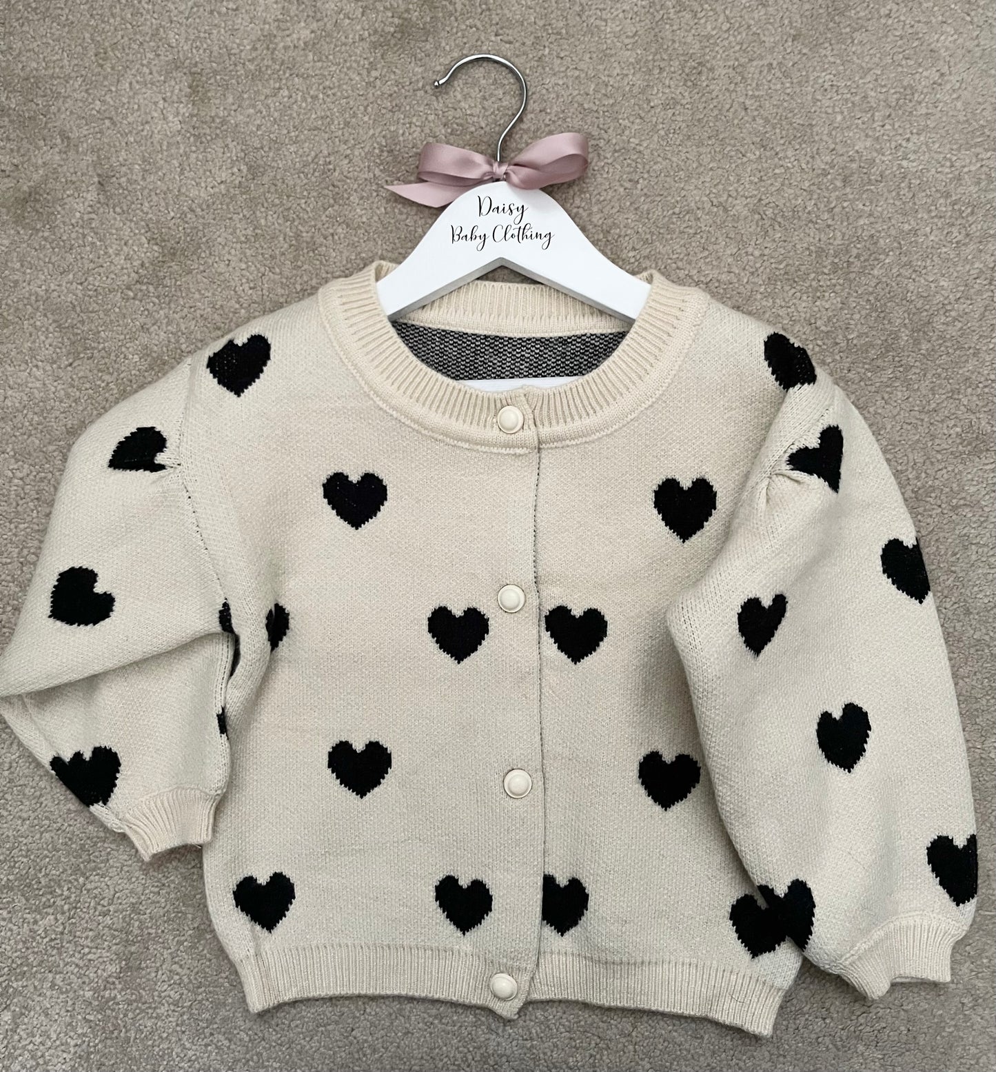 BELLA Heart Cardigan