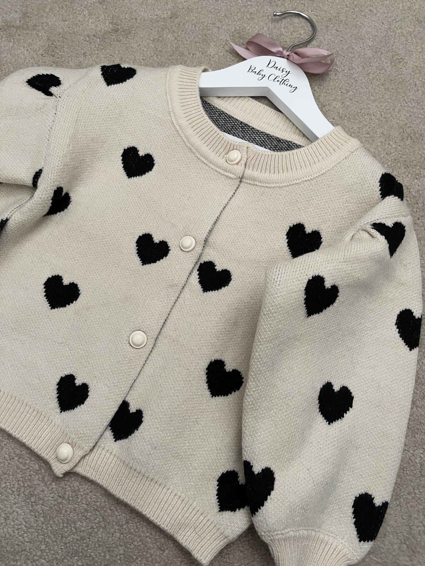 BELLA Heart Cardigan